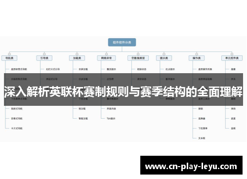 深入解析英联杯赛制规则与赛季结构的全面理解